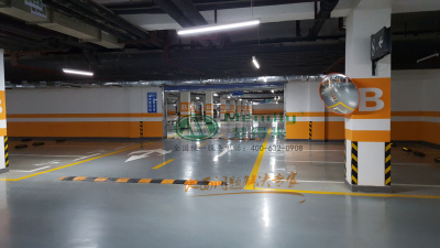 银滩雅苑 兴海环氧自流平地坪