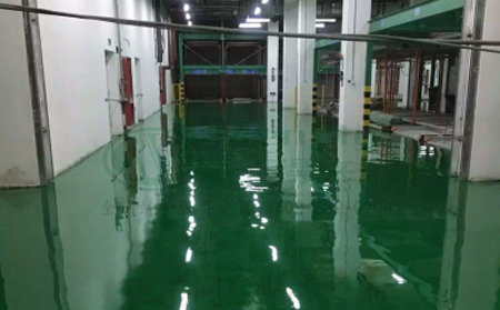 11月兴海兴海环氧地坪施工高峰来袭，梦得来化工多项目同步推进保交付